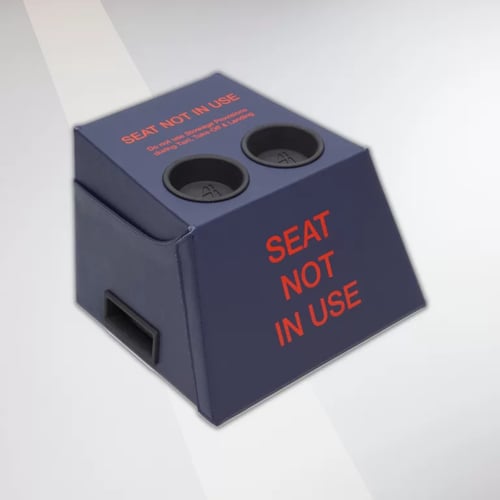 Foldable Seat Blocker Low Occupancy Flights Stirling Dynamics