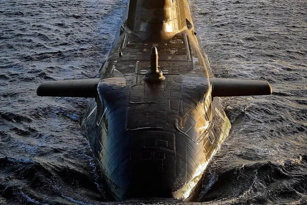 Submarine at Sea